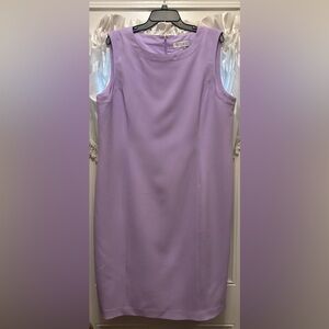Kasper Lavender Sleeveless Dress